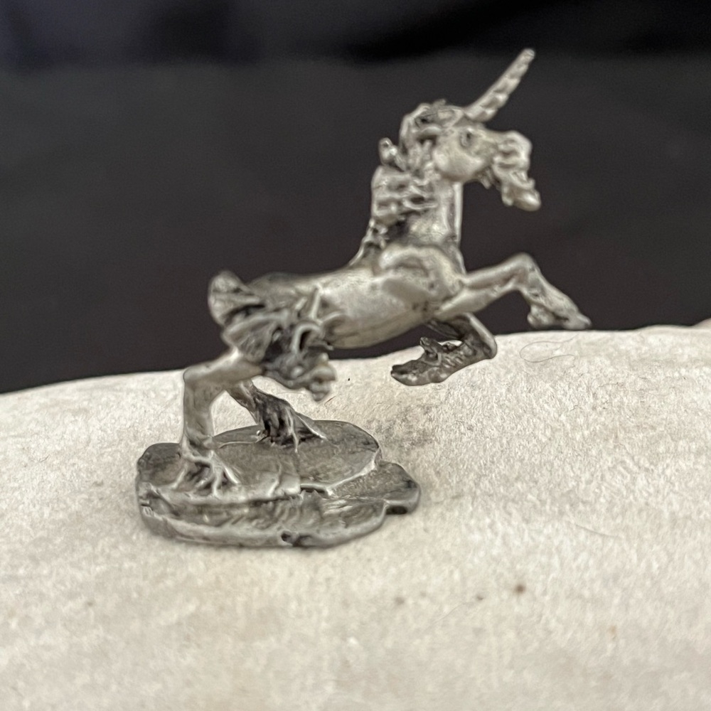 Tiny Pewter Unicorn